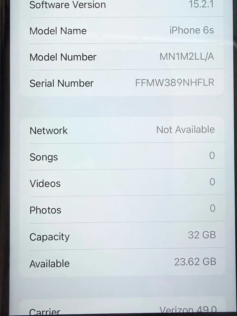 iPhone 6s great condition!
